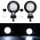(Frosted Cover) LED Solar Wall Light 3 Modes Motion Sensor Light Control IP65 Yard Garden Park 7