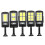 (Type A) LED COB Solar Wall Light Garden Security Street Lamp PIR Motion Sensor + Remote 1