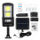 (Type A) LED COB Solar Wall Light Garden Security Street Lamp PIR Motion Sensor + Remote 14