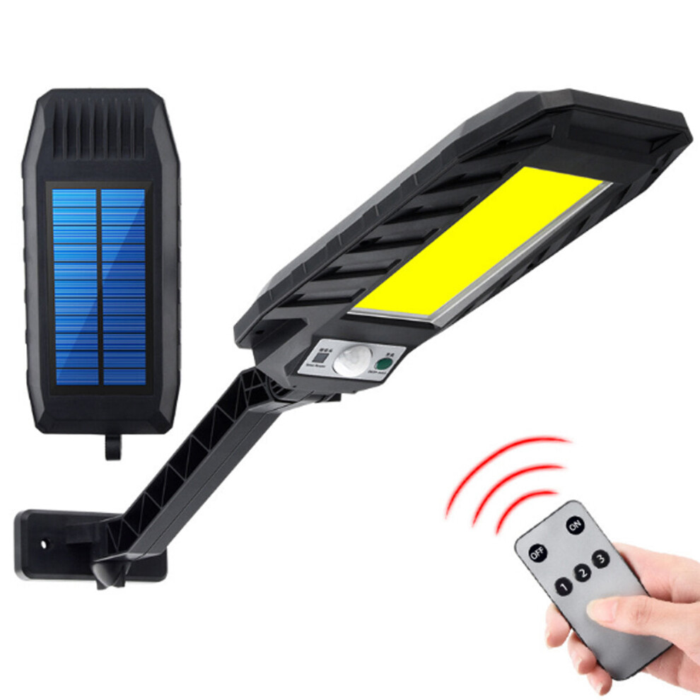 (60LED) Solar Street Light Wall LED Motion Powered Outdoor Sensor PIR Garden