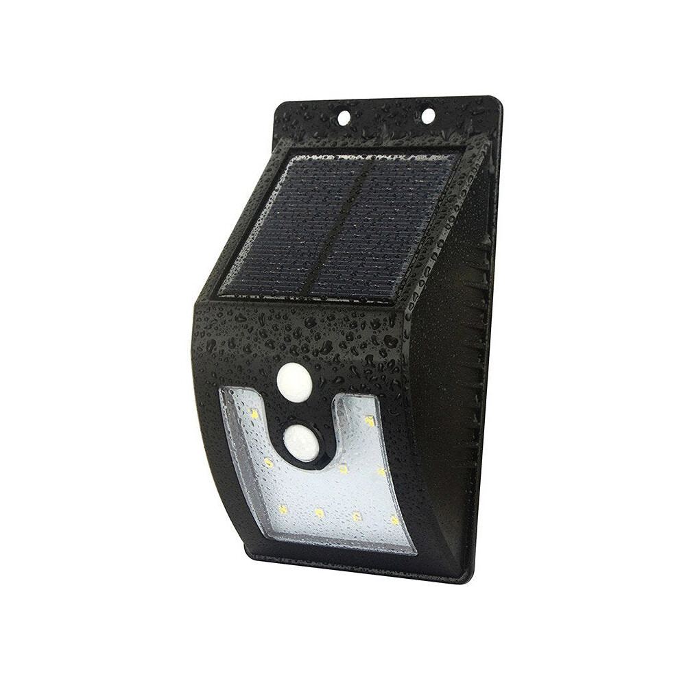 (10 LEDs) 3 in 1 Function Solar Power Motion Sensor LED Light Garden Yard Corridor Waterproof IP65 Wall Lamp