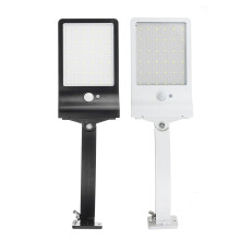 (Black) 36 LED Solar Dimmable Wall Street Light PIR Motion Sensor Garden Lamp 3 Modes
