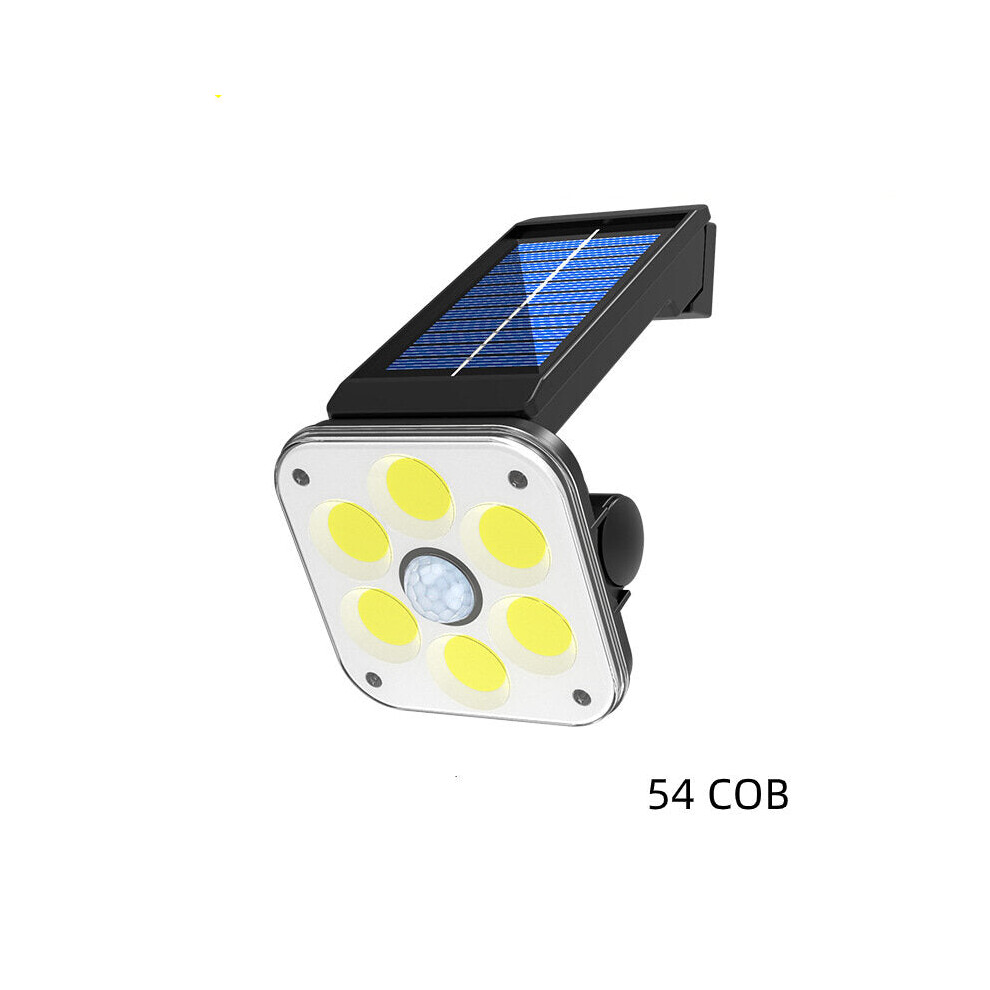 (54COB) 45SMD/54SMD/54COB Solar Light Light+Motion Sensor 3 Modes Security Wall Lamp IP65 Waterproof Outdoor-image-OPC-PFZRGFT-NEW