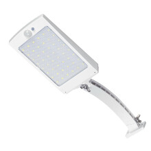 (White, With Remote) 48 LED Solar Street Light PIR Motion Sensor Lamp Garden Home Outdoor