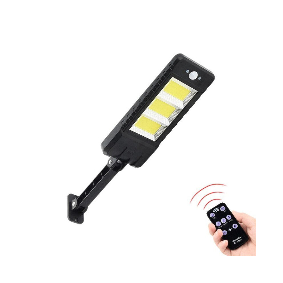 (120 COB - With Remote Control) 60LED/120COB Solar Lamp Motion Sensor IP65 Wall Light  Outdoor Remote Control-image-OPC-PFZRGJ8-NEW