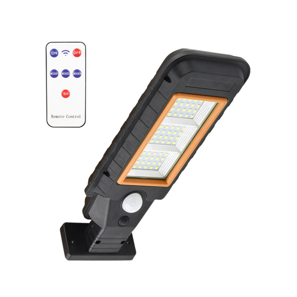 (60LED) 60/72LED 120/128COB Waterproof Motion Sensor Solar Power Street Garden Yard Wall Lamp Lights Outdoor