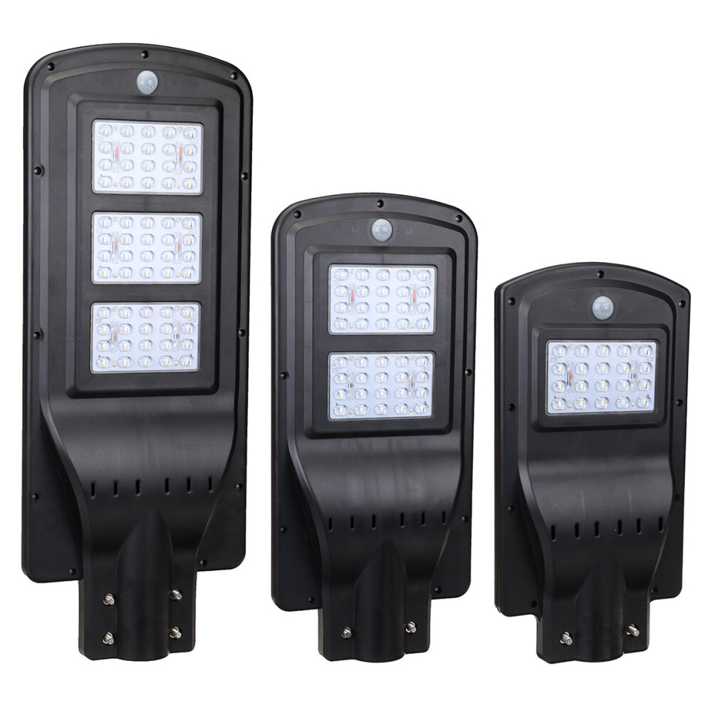 (20W) 20W 40W 60W Solar Powered LED Wall Street Light Outdoor Lamp With Remote Control