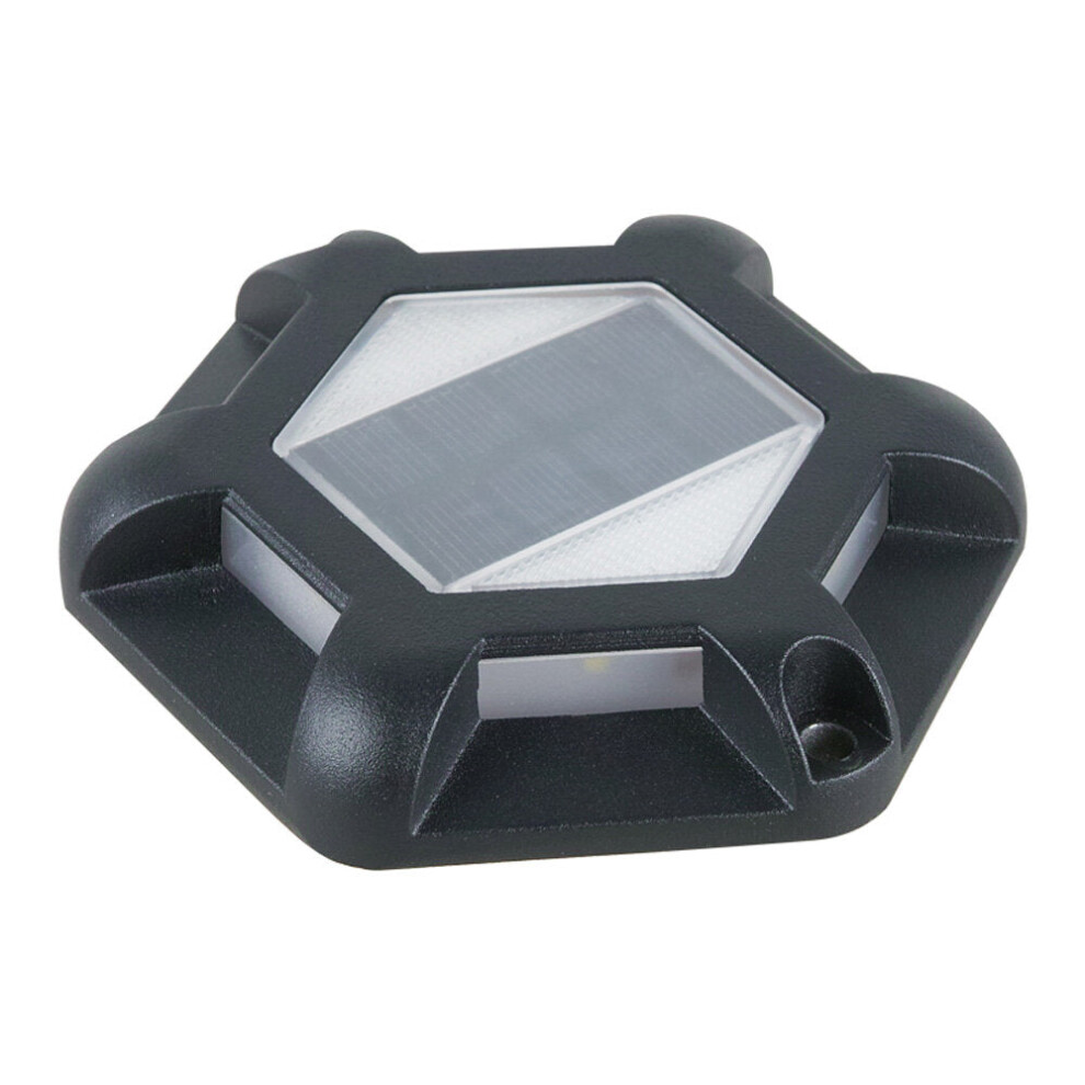 (Black, Warm Light) 6 LED Solar Light Outdoor IP65 Waterproof Solar Lawn Lamps Decorative Solar Garden Light For Yard Deck Landscape Lighting