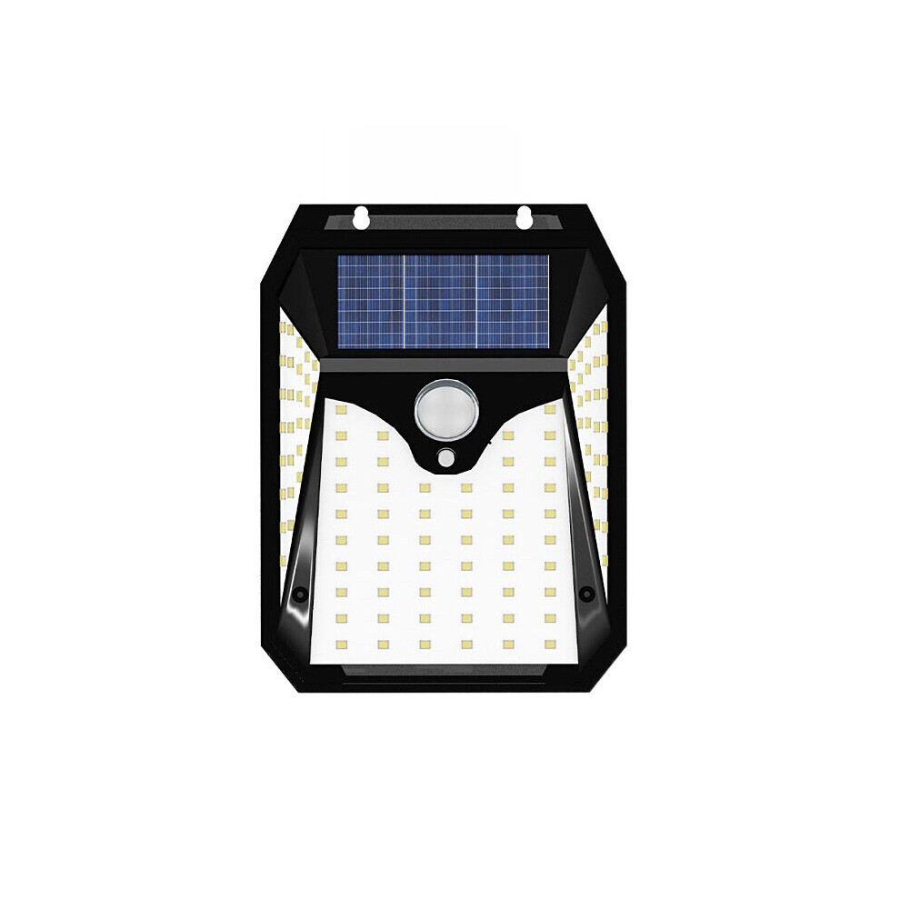 82LED Motion Sensor Solar Light Outdoor Wall Lamp Human Body Induction Solar Powered Sunlight Street Light IP65 Waterproof for Garden Decoration