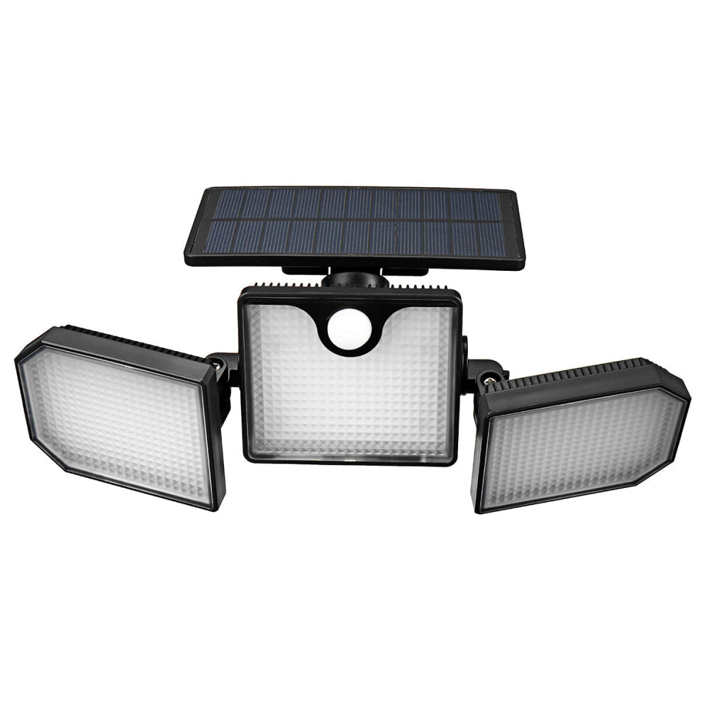 (1 PCS) 1/2 Pcs 20W 230 LED Solar Power Street Light Double Head Spotlight Motion Sensor Wall Lamp Yard Path Outdoor Lighting