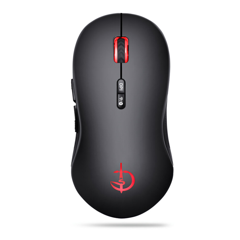Wireless Mouse 2.4G / Bluetooth Dual Mode Rechargeable 2400Dpi Ergonomic Mice For Laptop Computer Pc 6112212785256
