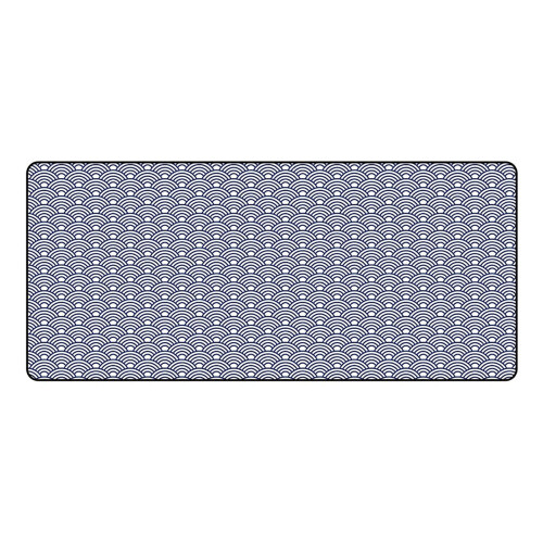 (White Ripple) Extra Large Mouse Pad