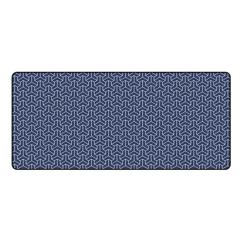 ( Triangle Pattern) Extra Large Mouse Pad Blue 6112212791912