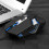 (Blue) Wired Mechanical Mouse USB Wired RGB 3200DPI Adjusable 6 buttons Gaming Mouse Mice for Notebook Computer Laptop 6