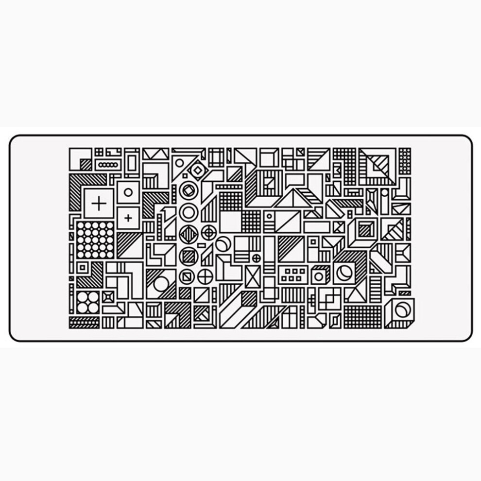 Photos - Other for Computer GreenZech  Extra Large Mouse Pad 900*400*4mm Keyboard Pad Desktop Non-slip Rubber Lockrand Table Mat for Home Office (white blocks)
