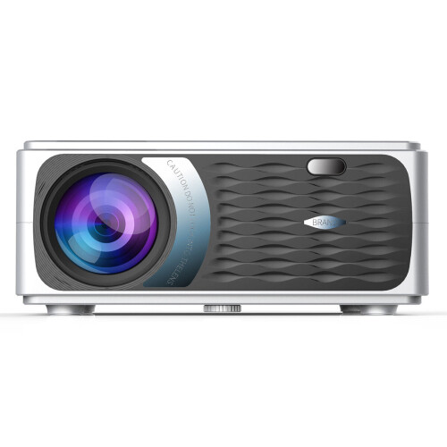 (UK Plug) LCD Projector 3800 Lumens Support 1080P Smart LED Projector Home Theater Basic Version 2