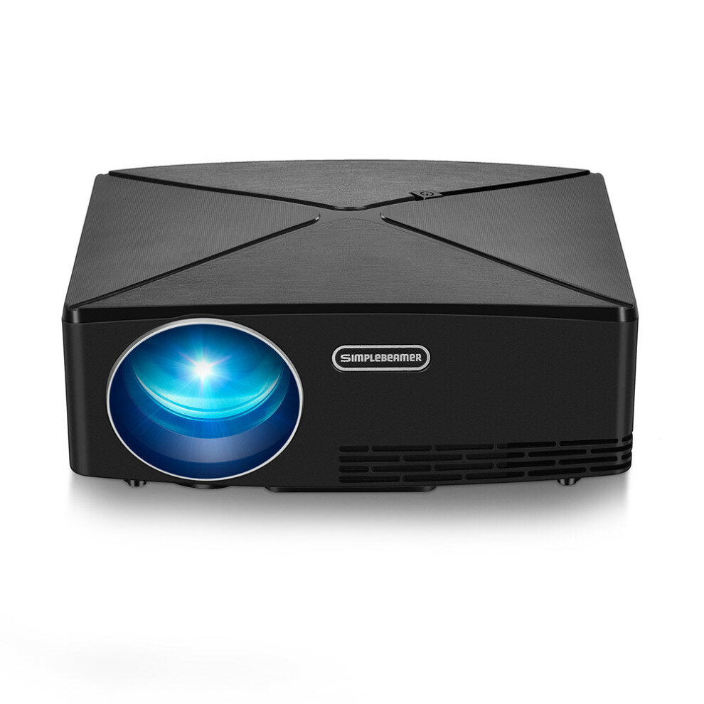 Lcd Projector 2200 Lumens 1280X720 Resolution Hd Vga Usb Office Led Projector Home Theater 4250937394918