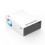 (US Plug, Basic version) LED Mini Projector Phone Same Screen Support 1080P Resolution Keystone Correction Multiple Ports Portable Smart Home Theater Projector With Remote 5