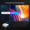 LED Projector 3800 Lumen Support 1080P 3000:1 Contrast Ratio Video 3D Mini Beamer Basic Version 5