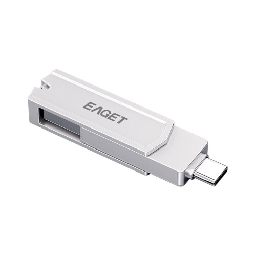 (128G) Type-C USB3.0 Flash Drive 32G 64G 128G OTG Solid State Storage Flash Disk 360 Rotation Portable Thumb Drive for Computer Phone 2