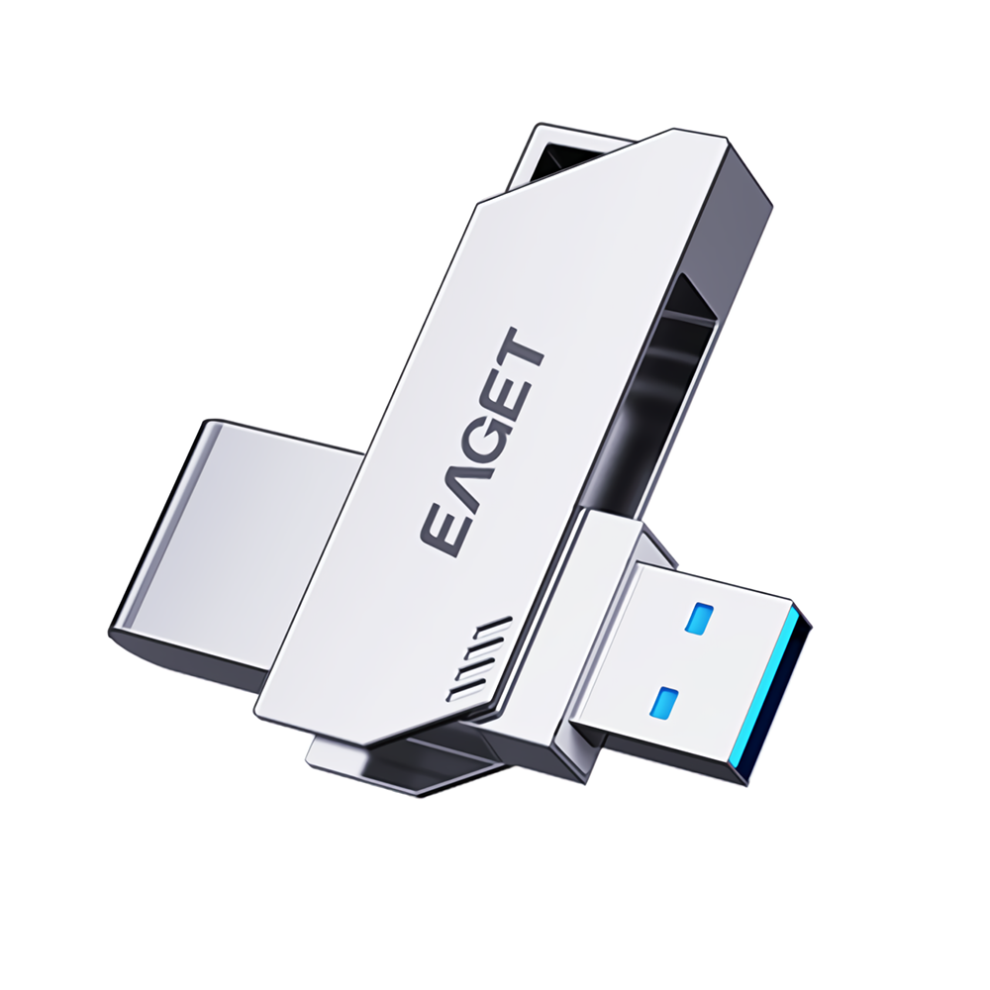 (64G) USB3.0 Flash Drive Zinc Alloy 360 Rotation Pendrive Flash Memory Disk 32G 64G 128G 256G Thumb Drive