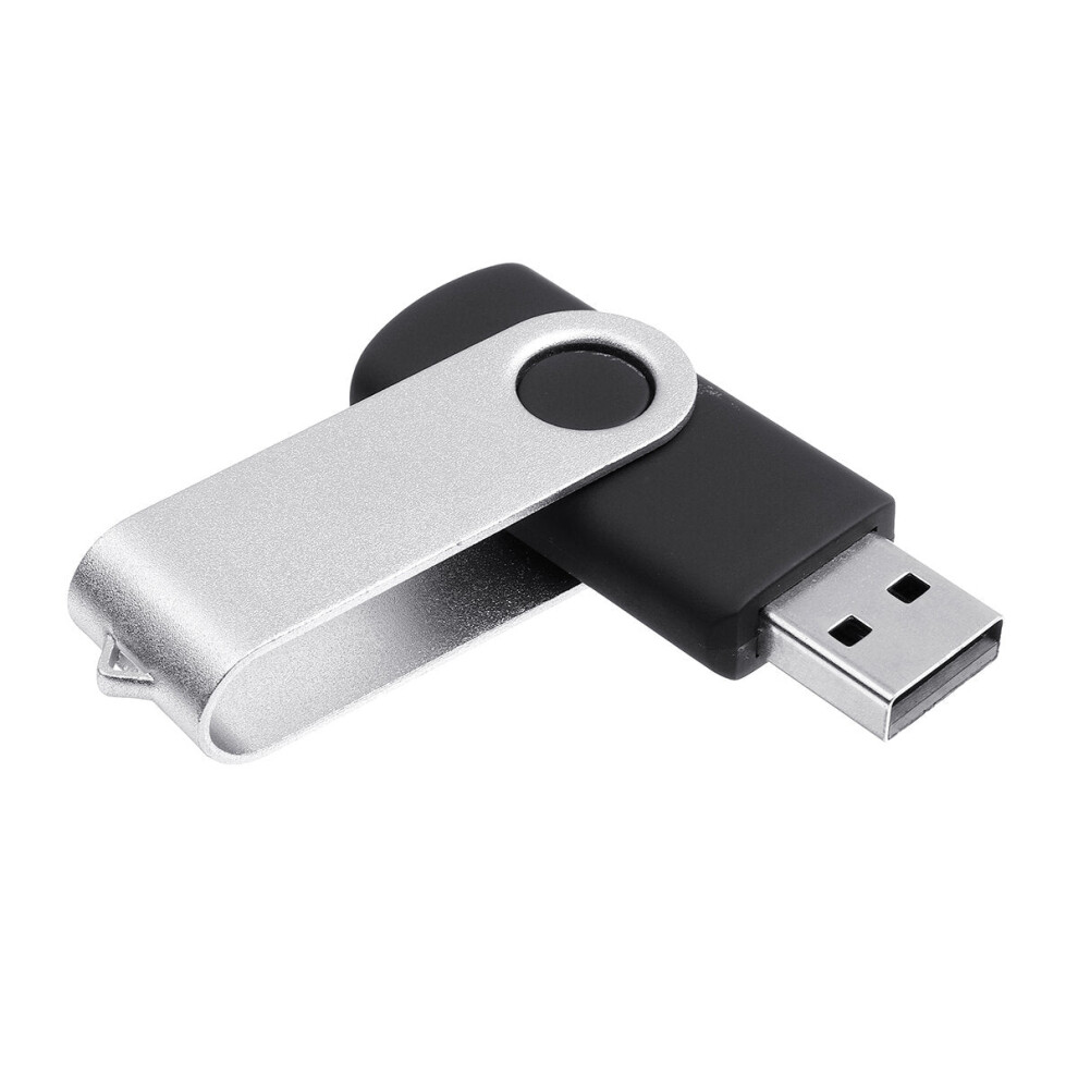 (128G) USB2.0 Flash Drives 32/64GB Large Memory USB 2.0 High Speed 360 Rotatable U Disk Flash Drive