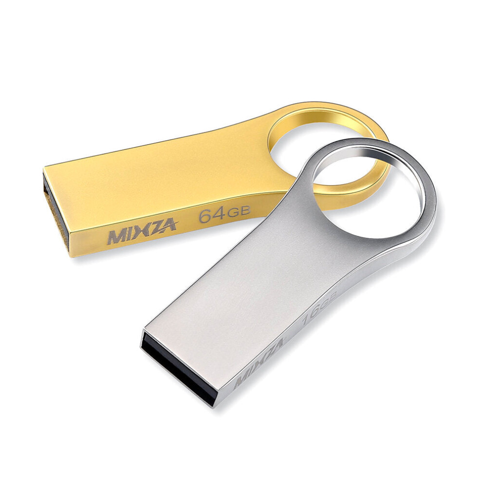 (64Gb, ) Usb 2.0 Pendrive Usb Flash Drive Thumb Drive Metal Usb Disk Memory Disk Silver 6112212992494