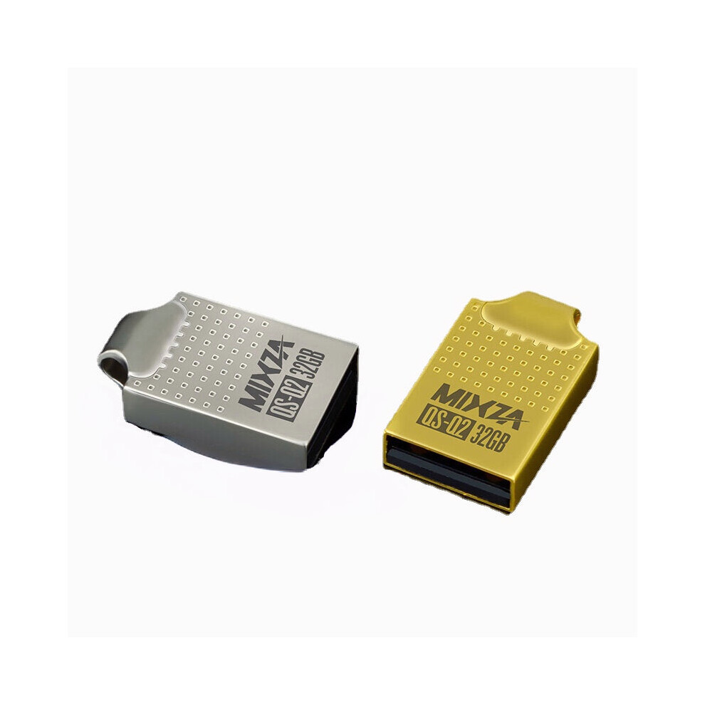 (64Gb, ) Mini Usb Flash Drive Pendrive 16G 32G 64G Flash Disk Usb Disk 2.0 Gold 6112212992616