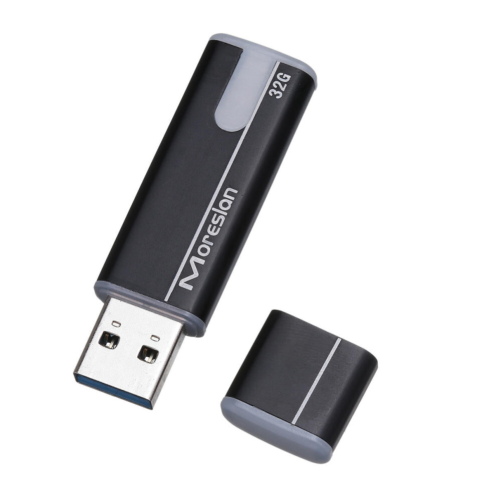 (Black, 32GB) USB Flash Drive 3.0 32G 64G 128G Portable USB Pen Drive Memory Stick USB Disk
