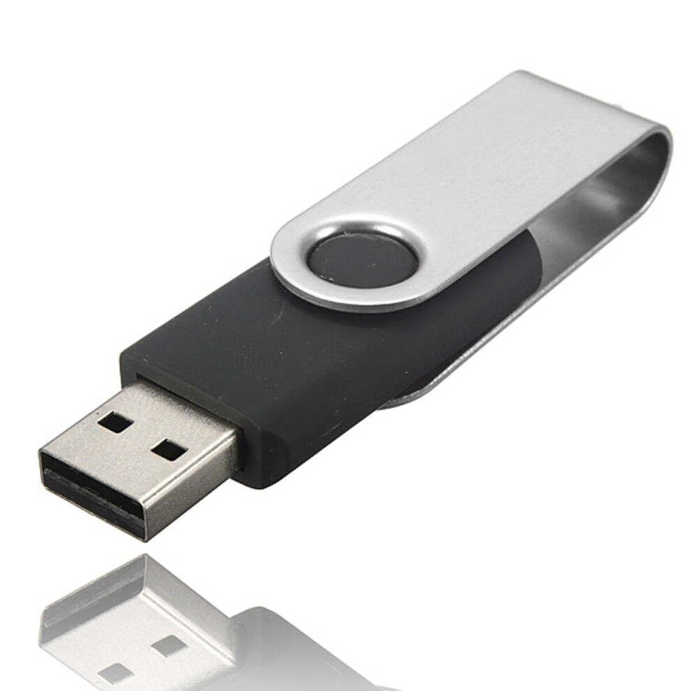 (Grey) 8Gb Usb 2.0 Flash Drive Thumb Memory U Disk 360 Rotatable Pendrive Grey 6112213002390