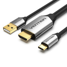 (1m) Type-C to HD Cable USB-C to HD Converter Adapter 4K Video Thunderbolt 3 for Huawei P20 Mate 10 Pro MacBook Pro Air ipads Pro