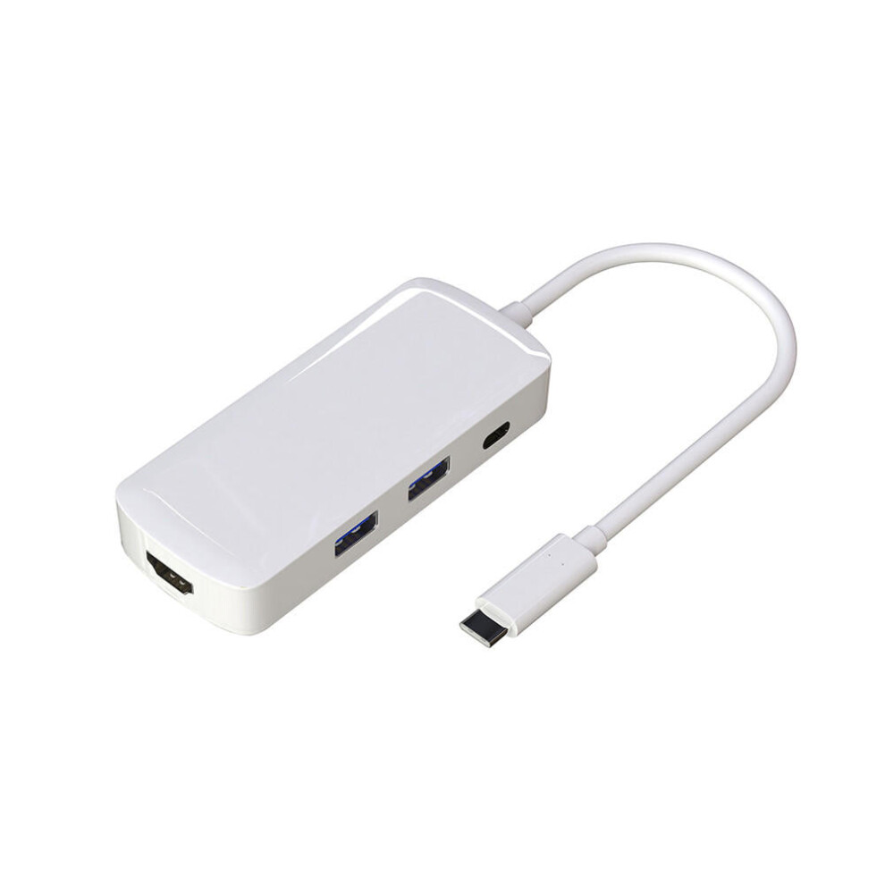 5 In 1 Usb 3.1 Type C Hub To High Definition Multimedia Interface Usb 3.0 Hd Port Adapter Converter 9078193134520