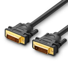 (1M) DVI(24+1) To DVI(24+1) Male to Male Cable Video Cable Adapter for Projector TV Computer
