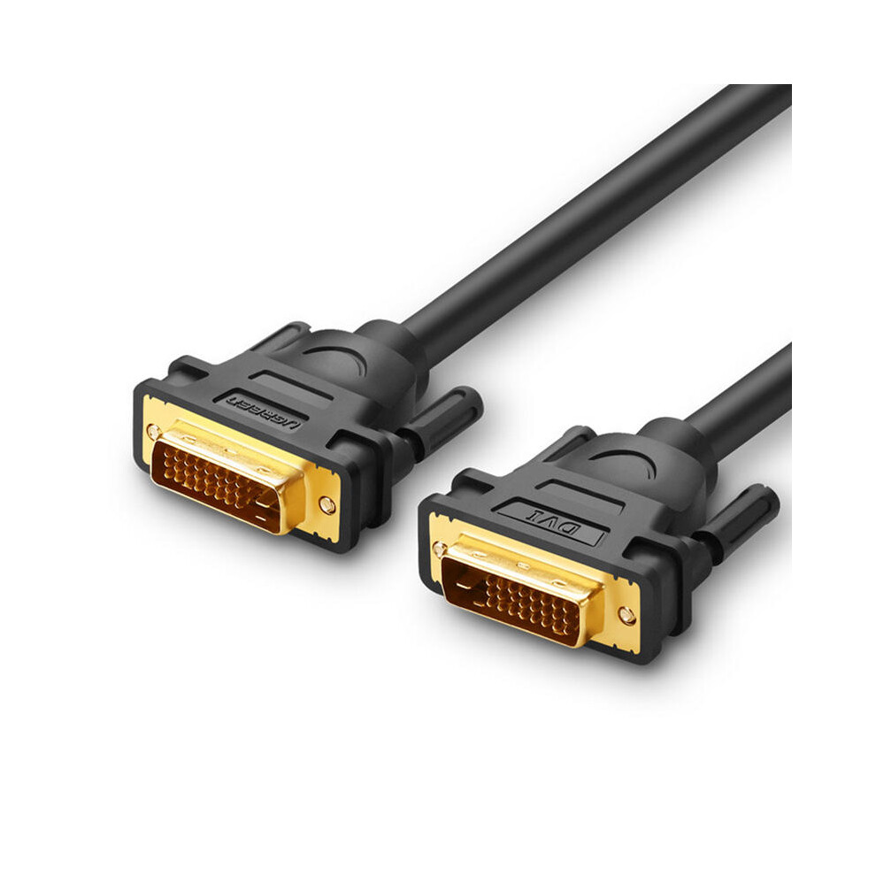 (1M) DVI(24+1) To DVI(24+1) Male to Male Cable Video Cable Adapter for Projector TV Computer