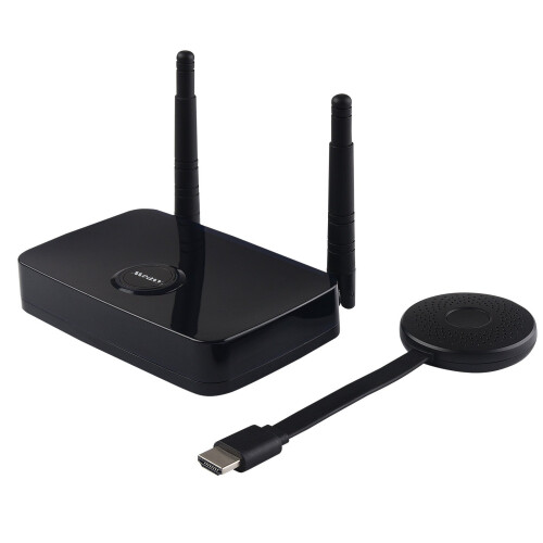 Wireless HDMI Transmitter & Receiver Kit with HD & Type-c Port for Computer Set-top Boxes DVDs Other Devices