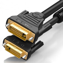 (1.5M) DVI(24+1) To DVI(24+1) Cable Video Cable Adapter for Projector Laptop TV