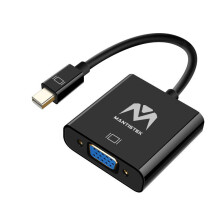 MD1 Thunderbolt Mini DP Display Port To VGA Video Cable Adapter For MacBook Ultrabook