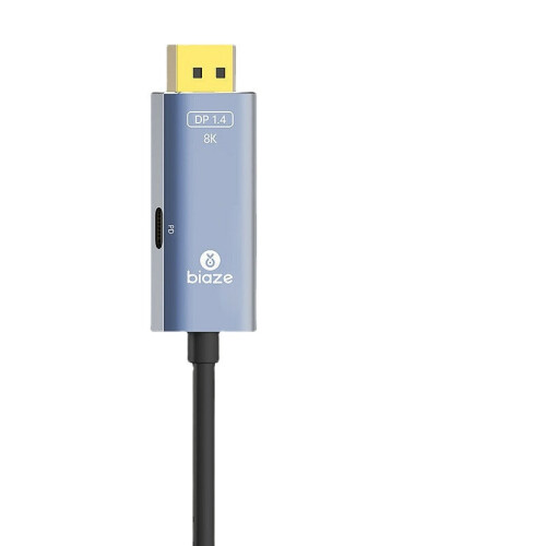 Type C to Displayport Cable with 100WPD Charging Version 1.4 8K/144HZ to DP Cable 1.5M 1