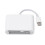 Multifunctional 3-IN-1 USB-C to SD/ TF/ CF Memory Card Reader for iMac/ for iPad/ Macbook 1
