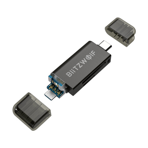 Type-C SD/TF Card Reader USB3.0 5Gbps High Speed Memory Card Reader for Smartphone Computer 1