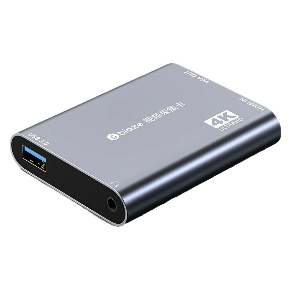 USB 3.0 Video Capturing Card 4K 60Hz HD Live Recording Card For Streaming