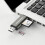3 in 1 Type-C/Micro USB/USB3.0 SD TF Card Reader 5Gbps SD TF Memory Card Adapter Support OTG Function 8