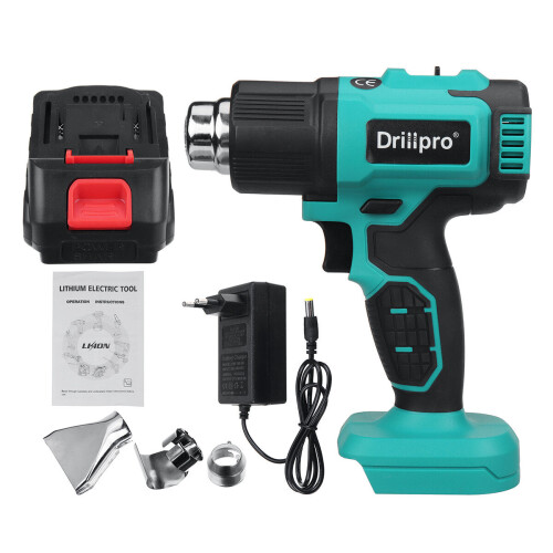 (EU Plug) 1500mAh 200W Eletric Hot Air Gun For Welding 1