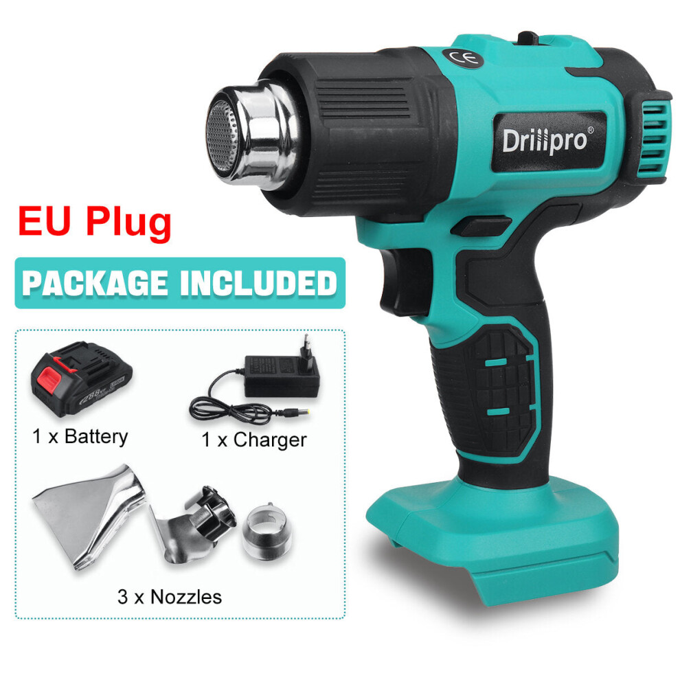 (EU Plug) 1500mAh 200W Eletric Hot Air Gun For Welding