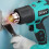 (EU Plug) 1500mAh 200W Eletric Hot Air Gun For Welding 7