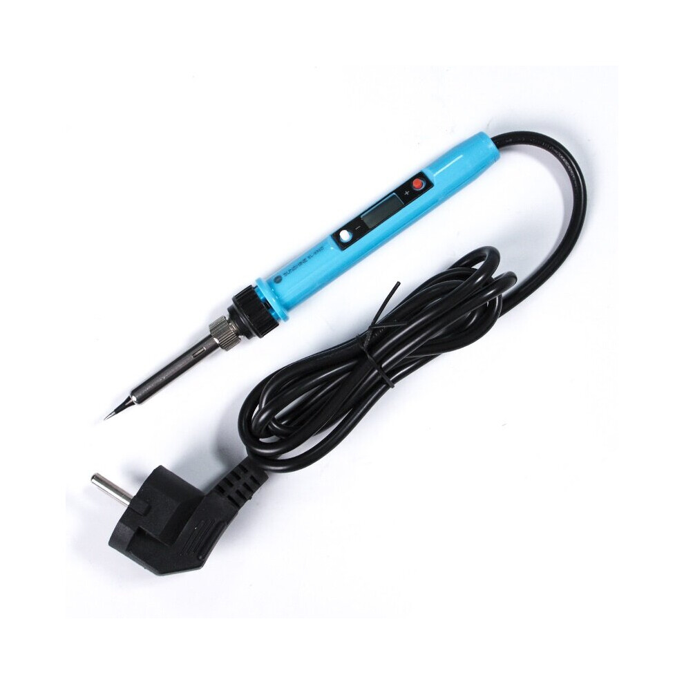 (UK Plug) 80W Constant Temperature Digital Display Soldering Iron Home Electronic Repair Welding Tool Temperature Adjustable