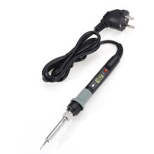 (EU Plug) 80W Electric Solder Iron Station Adjustable Temperature 180-480/392-896 Auto Sleeping
