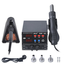 (EU Plug) 800W SMD 3 In 1 Soldering Station LED Digital Welding Rework Station