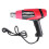 220V 2000W Variable Temperatures Electric Hot Air Shrink Wrapping Thermal Power Tool with 3Pcs Nozzle 3