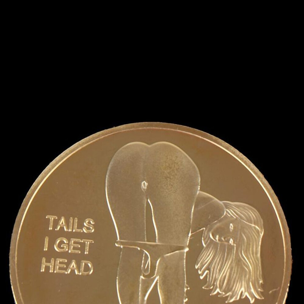Double Side Sexy Woman Coin Adult Challenge Lucky Girl Commemorative Coins